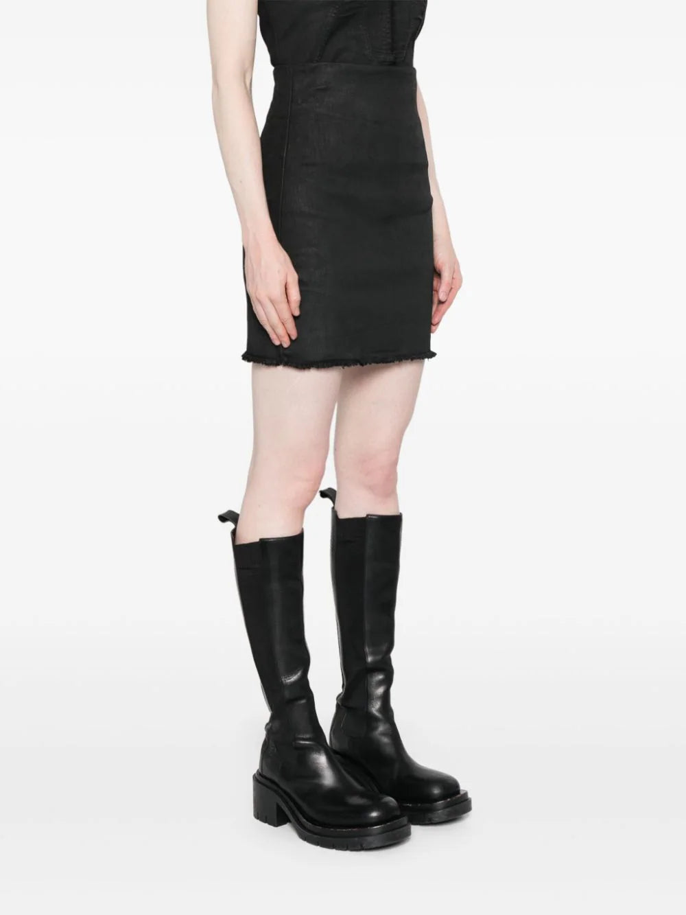 Rick Owens DRKSHDW Dirt Mini Skirt