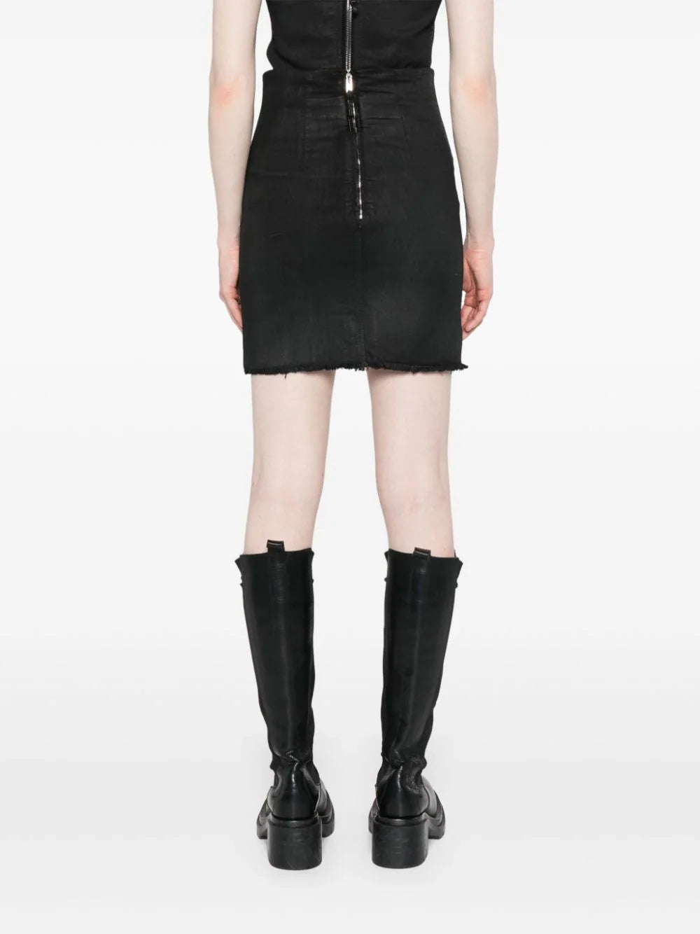 Rick Owens DRKSHDW Dirt Mini Skirt