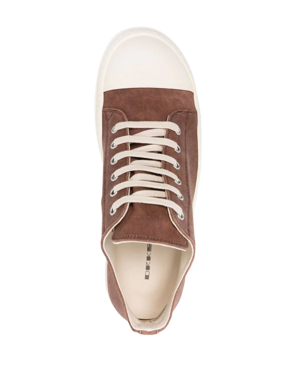 Rick Owens DRKSHDW Lido Low Sneakers In Cotton