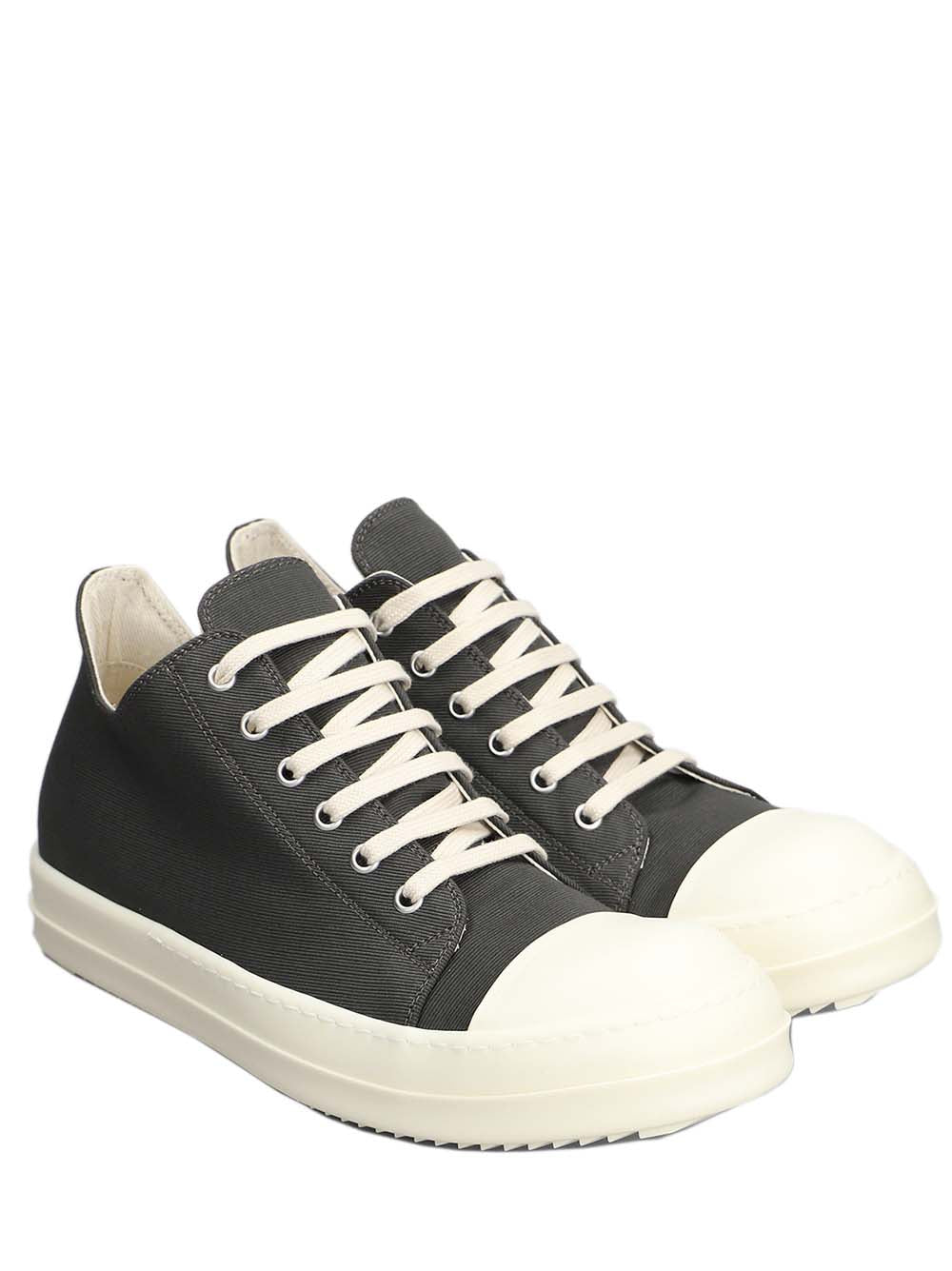 Rick Owens DRKSHDW Lido Low Sneakers In Cotton