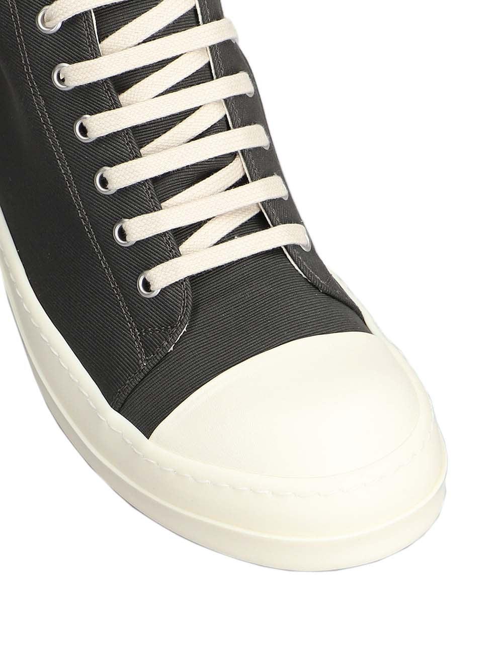 Rick Owens DRKSHDW Lido Low Sneakers In Cotton