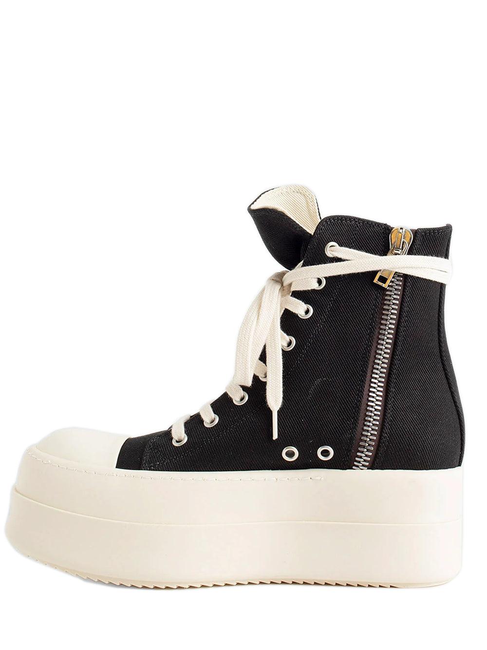Rick Owens DRKSHDW Mega Bump High Top Sneakers