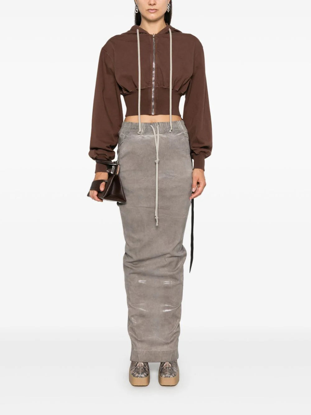 Rick Owens DRKSHDW Pull On Pillar Skirt