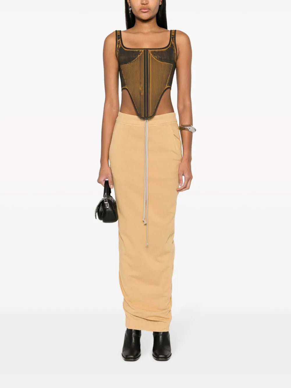 Rick Owens DRKSHDW Pull On Pillar Skirt