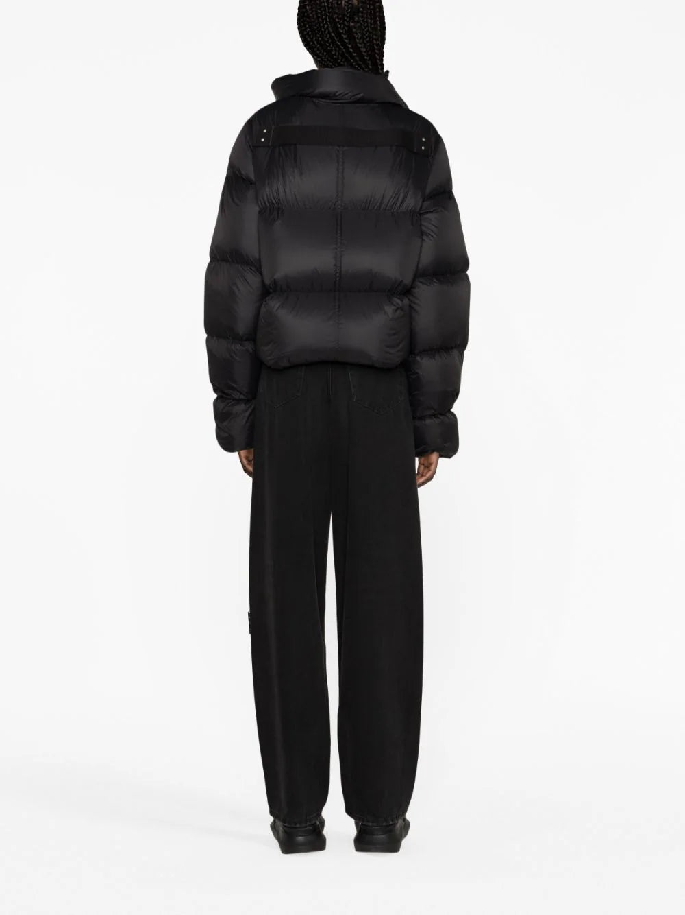 RICK OWENS Funnel Neck Jkt