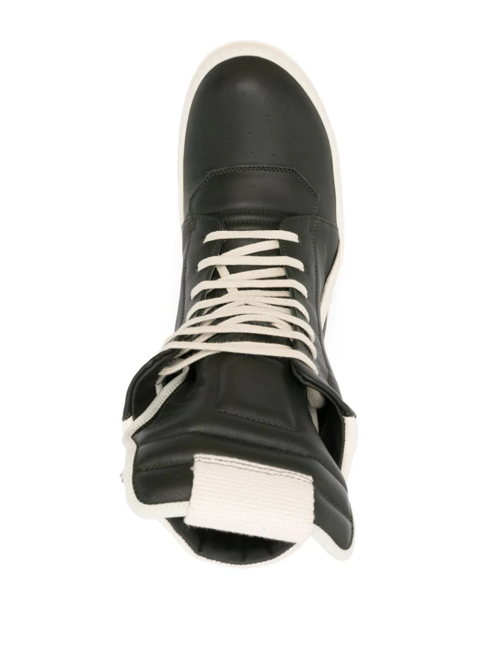 RICK OWENS Geobasket In Forest/milk Calf Leather