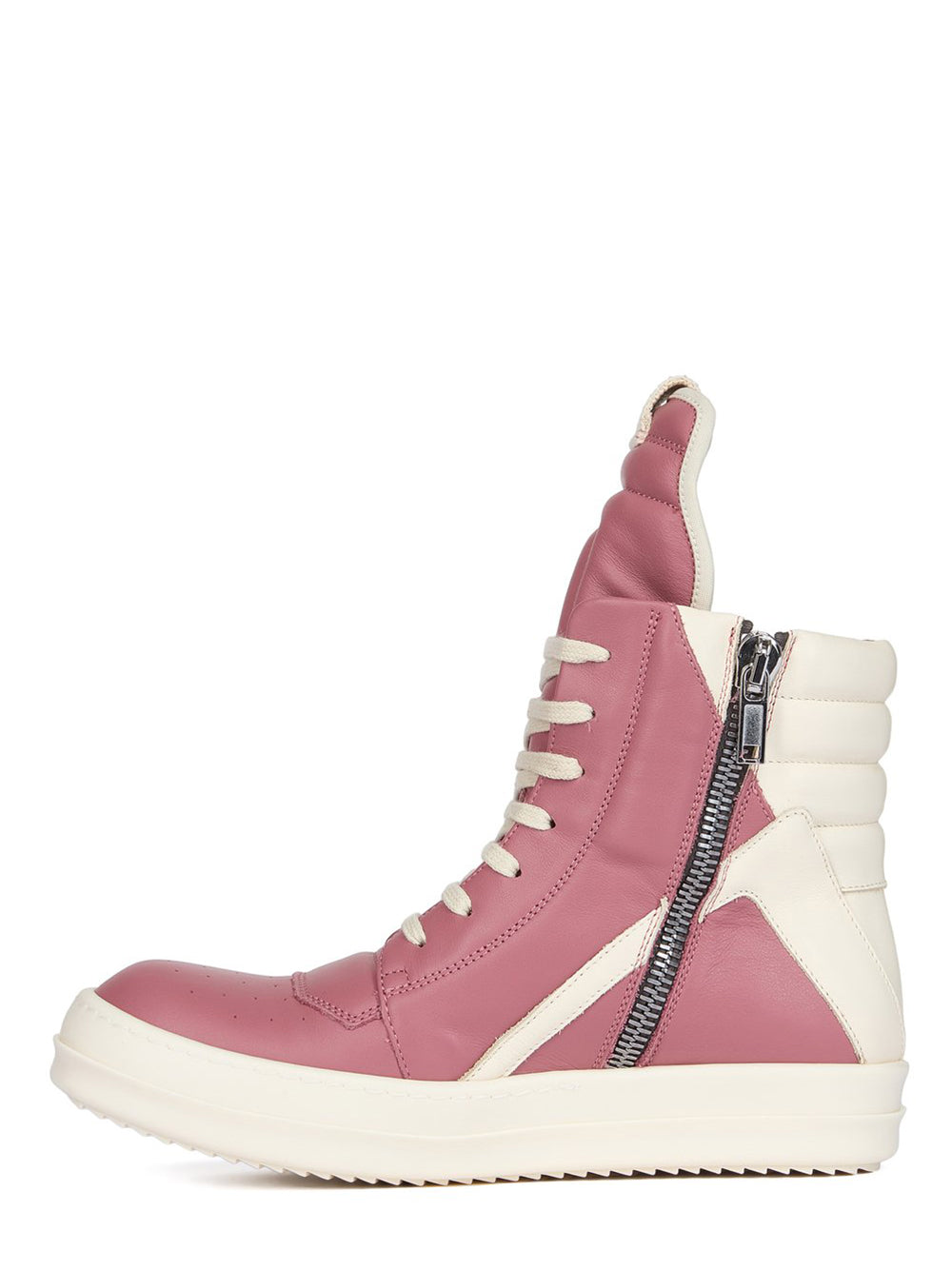 RICK OWENS Geobasket In Thulian/milk Calf Leather