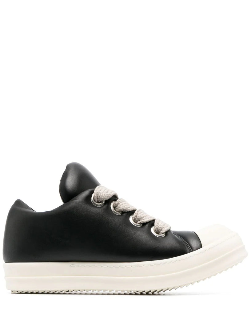 RICK OWENS Jumbo lace padded low sneakers
