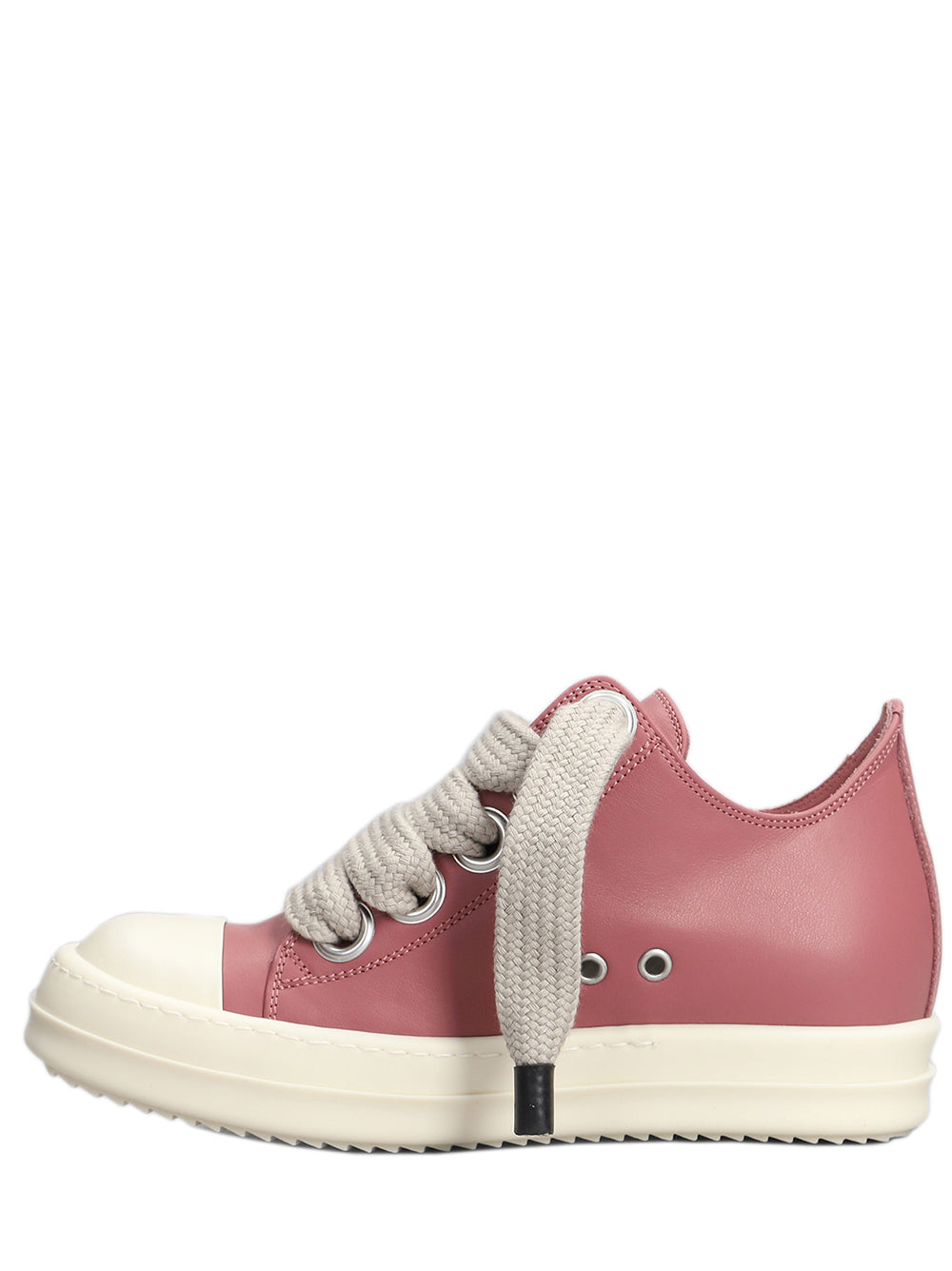 RICK OWENS Jumbolaced Low Sneaks In Leather