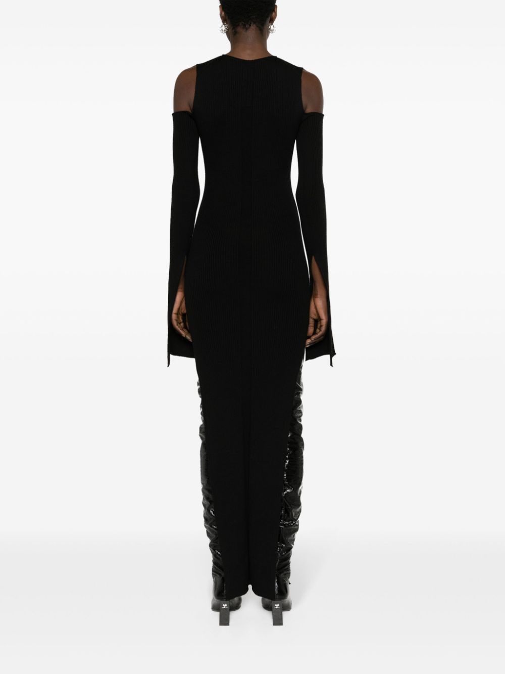 RICK OWENS Lido Cape Sleeve Dress