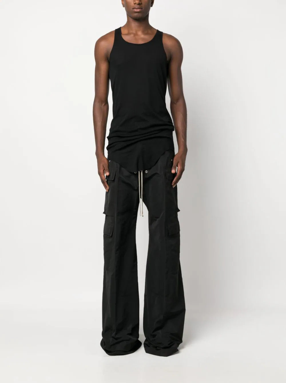RICK OWENS Lido Cargobelas In Black