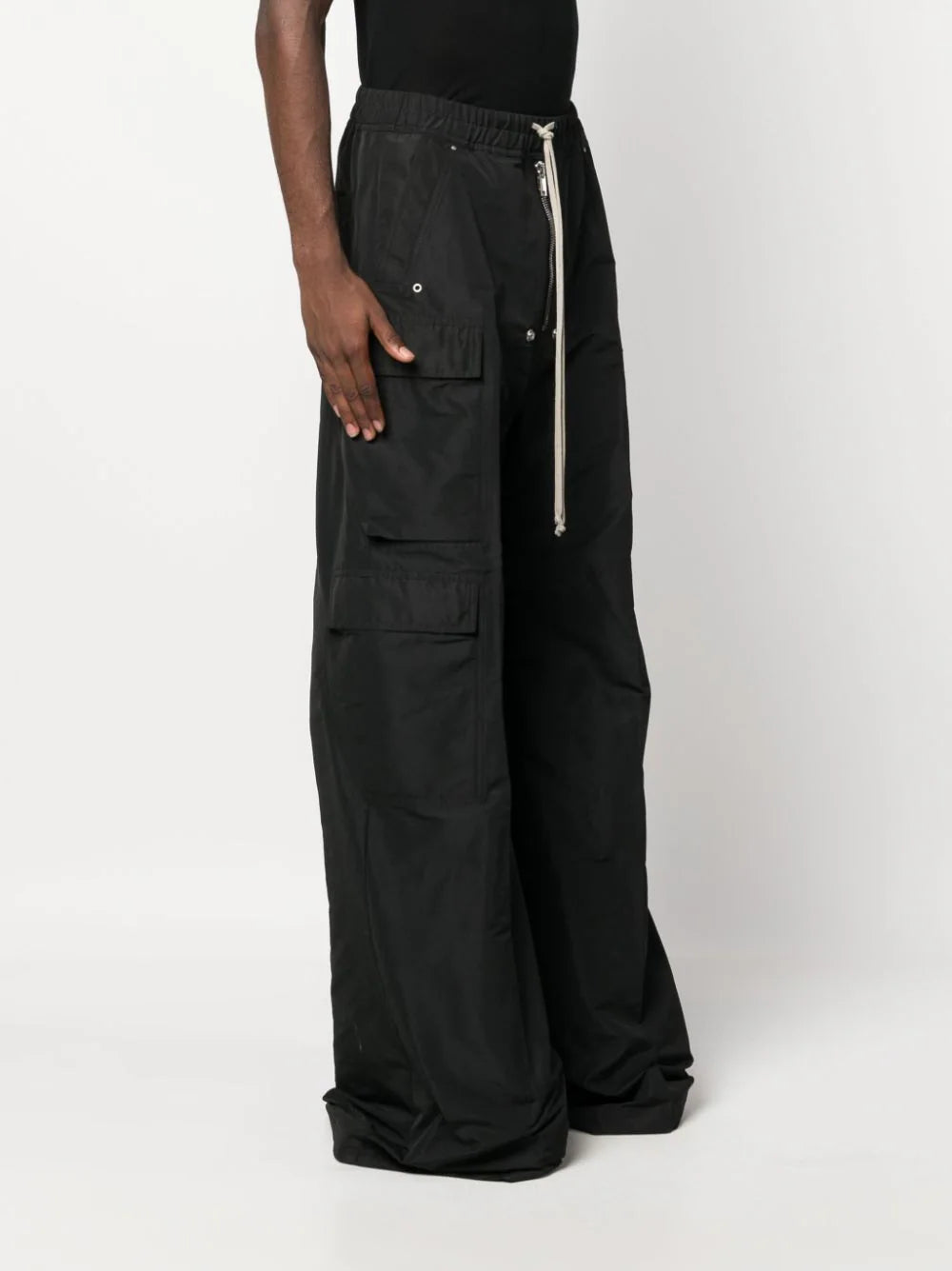 RICK OWENS Lido Cargobelas In Black