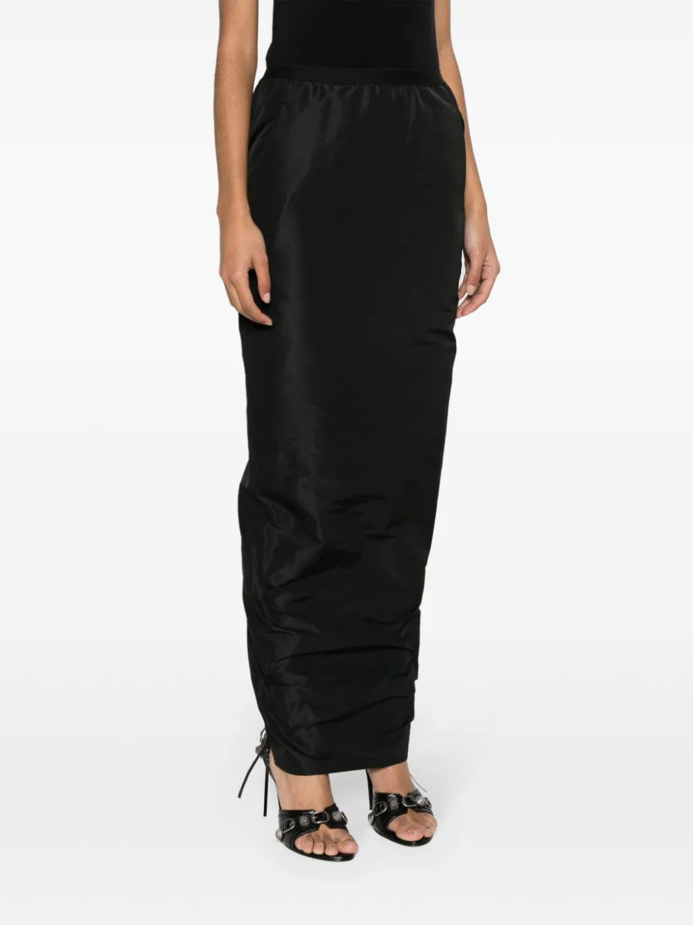 RICK OWENS Long Soft Pillar Skirt