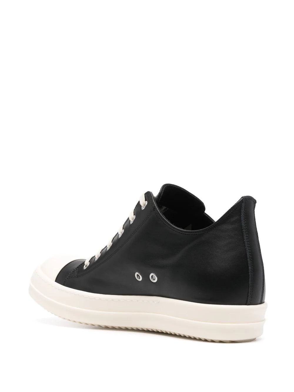RICK OWENS Low Sneaks In Grain Calf Leather