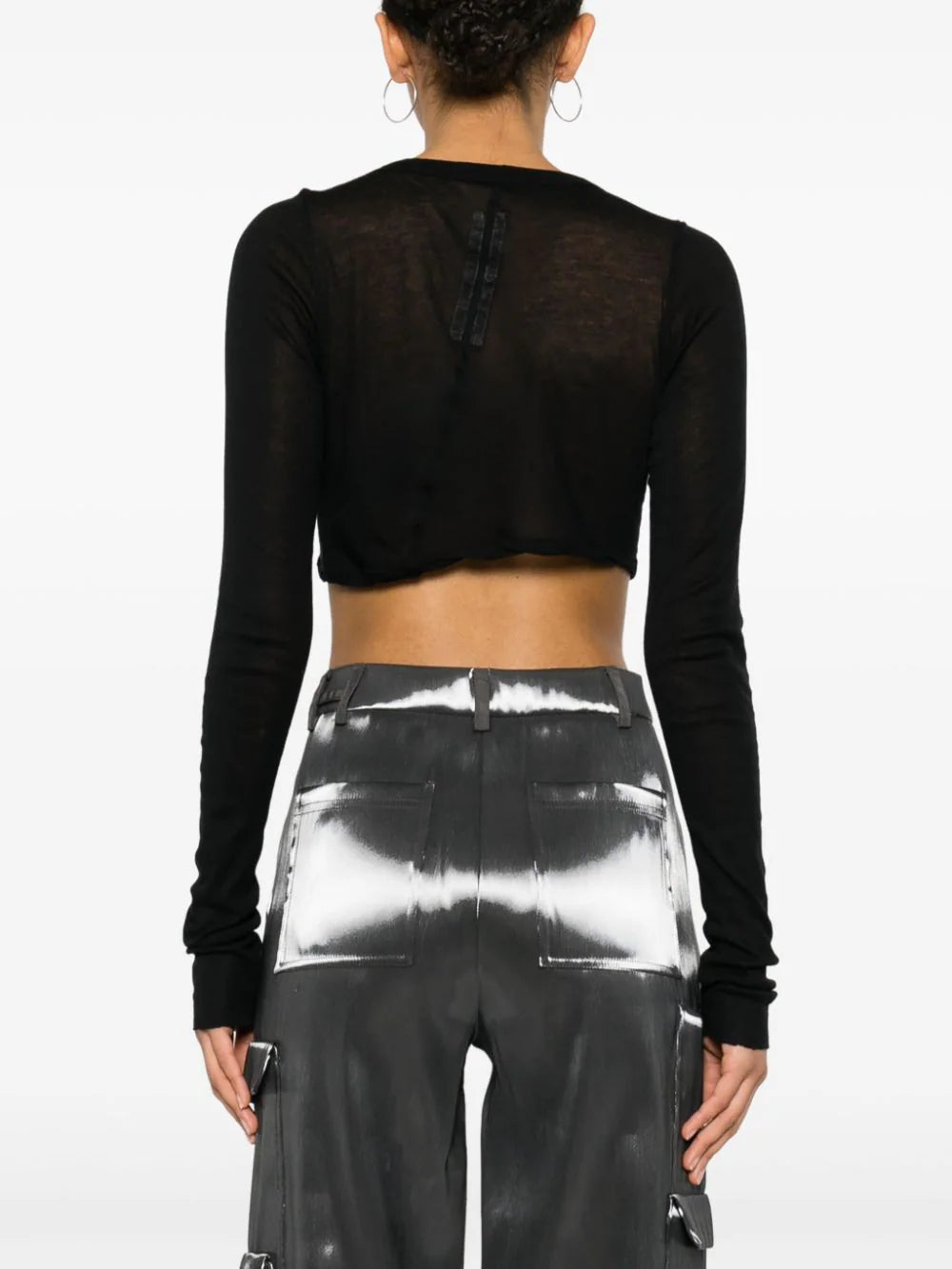 RICK OWENS Ls Crop T