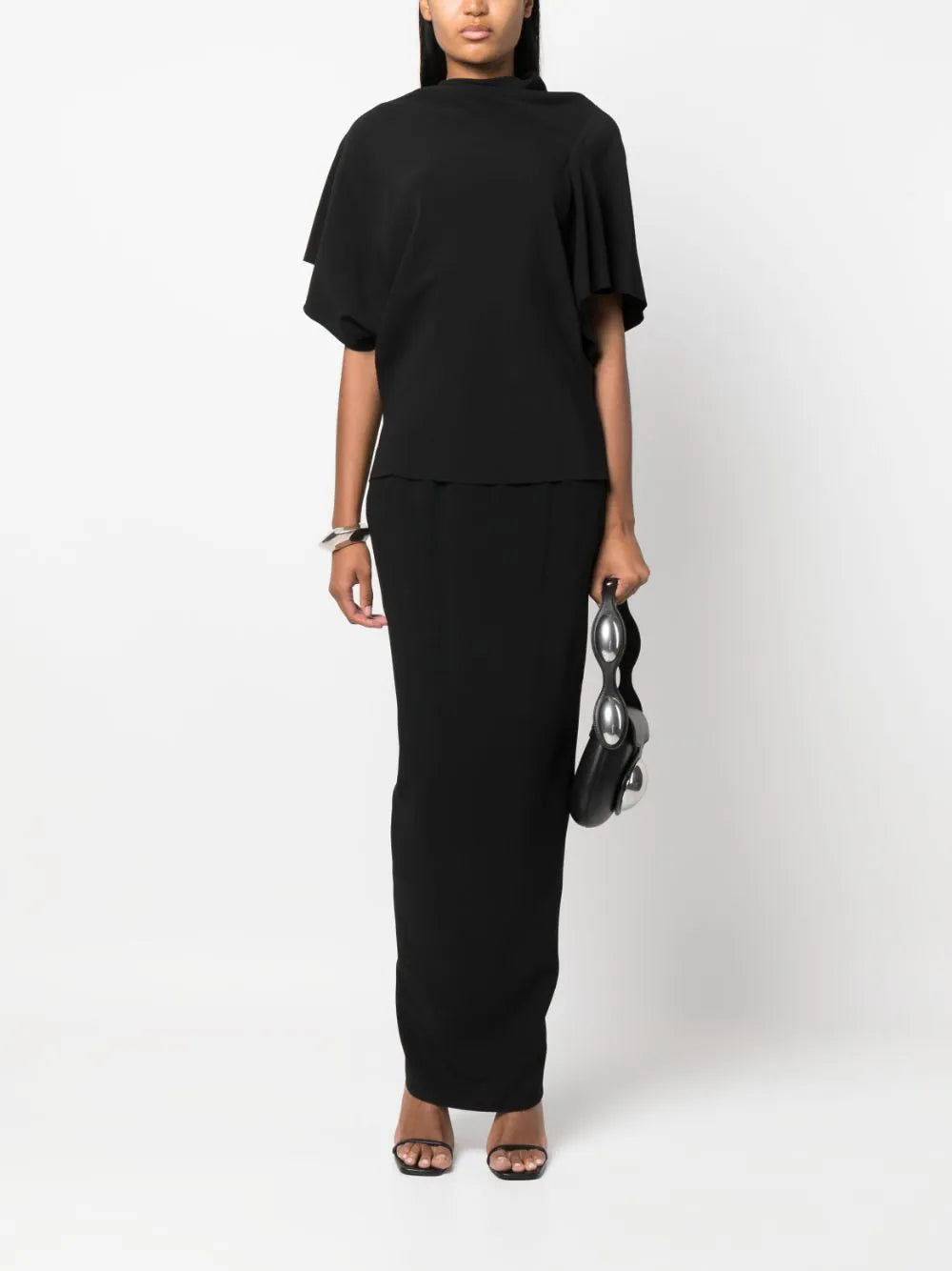 RICK OWENS Soft Pillar Long Skirt