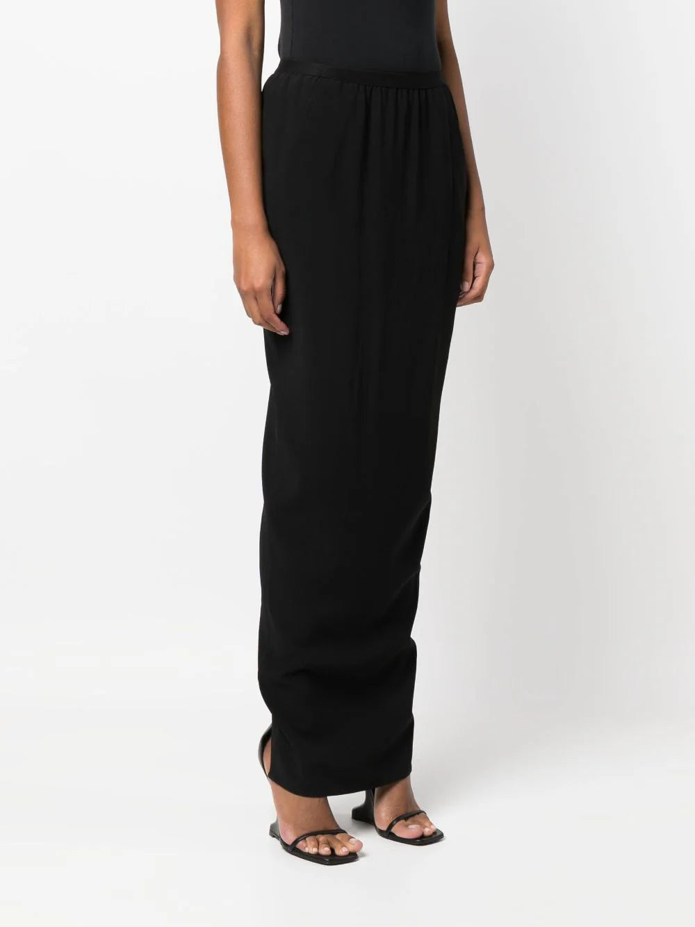 RICK OWENS Soft Pillar Long Skirt