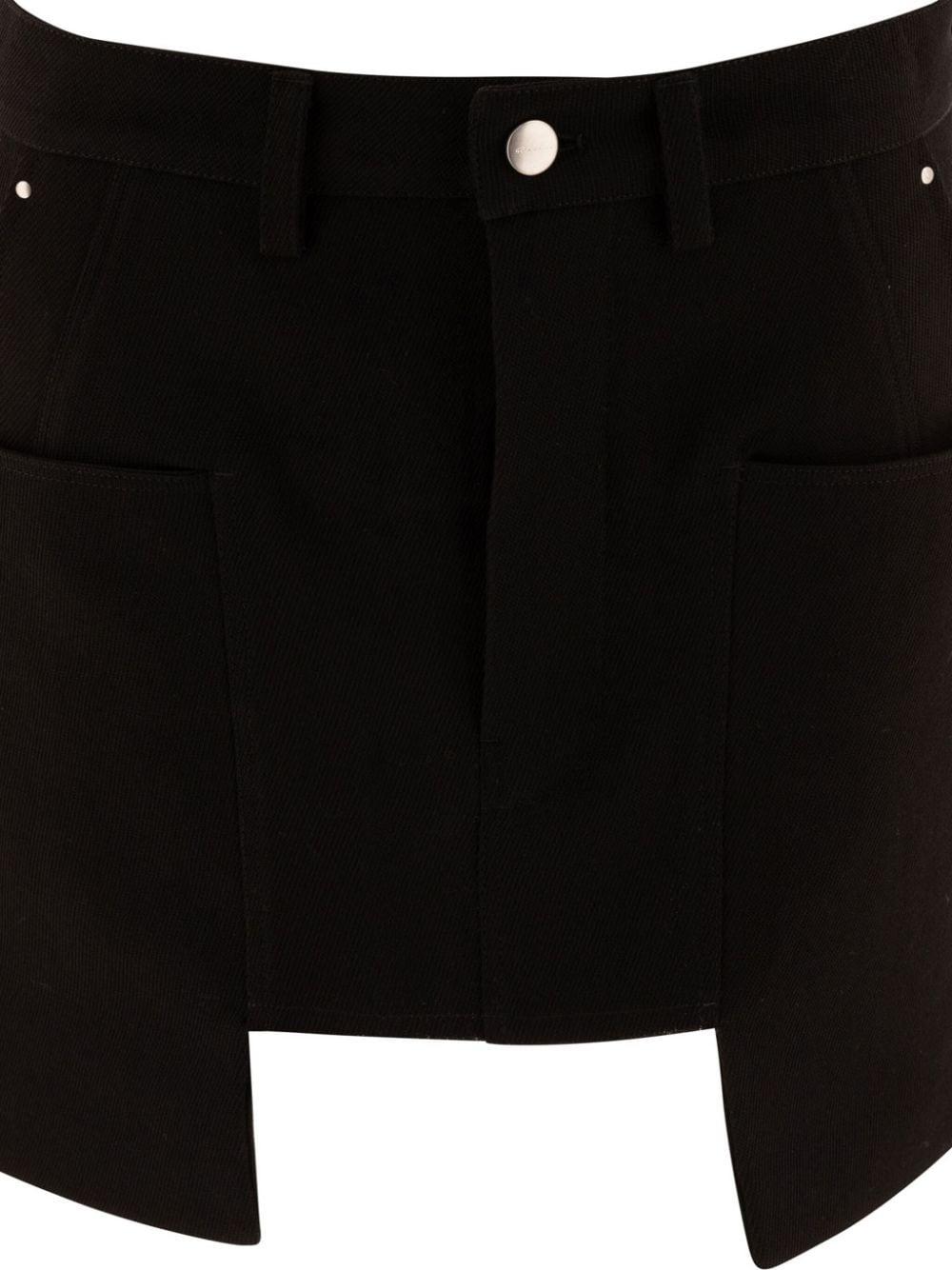 RICK OWENS Stefan Mini Skirt