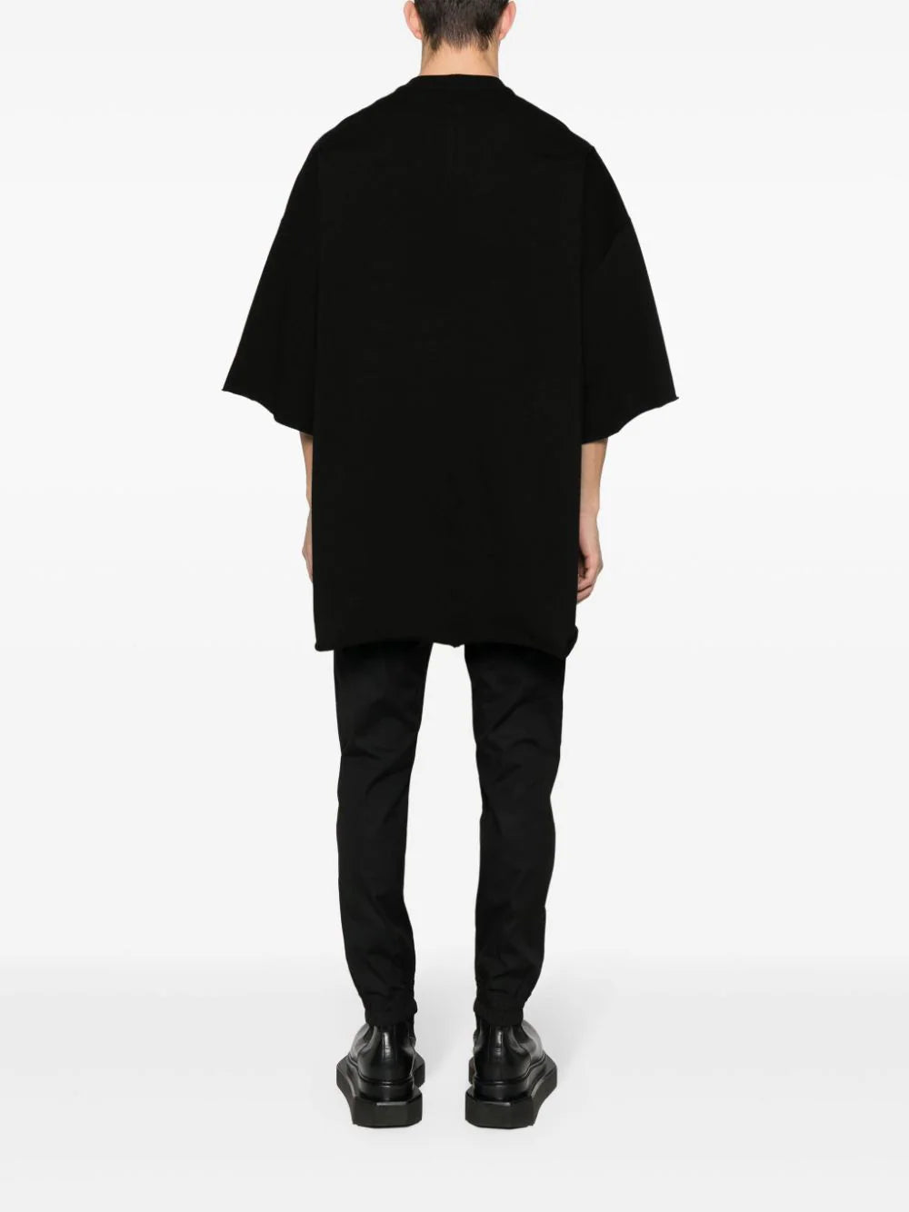 RICK OWENS Tommy T In Black Heavy Jersey