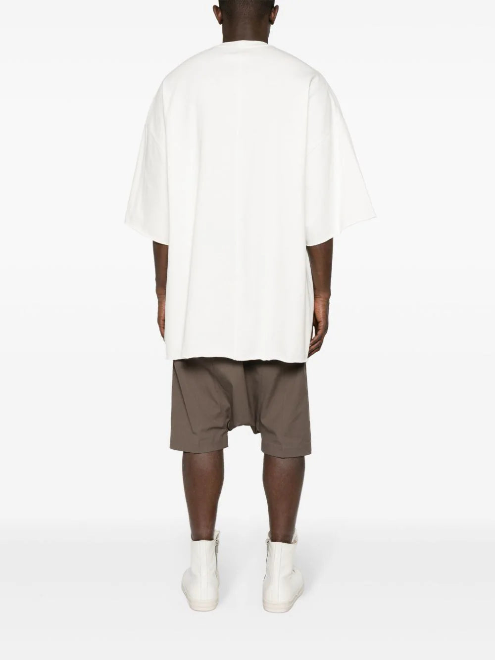 RICK OWENS Tommy T In Milk Heavy Jersey