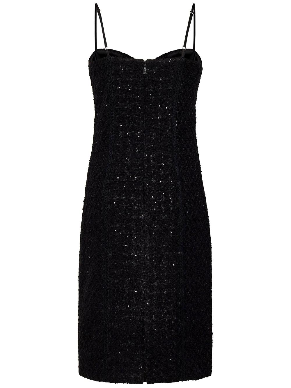 ROTATE Boucle Midi Dress