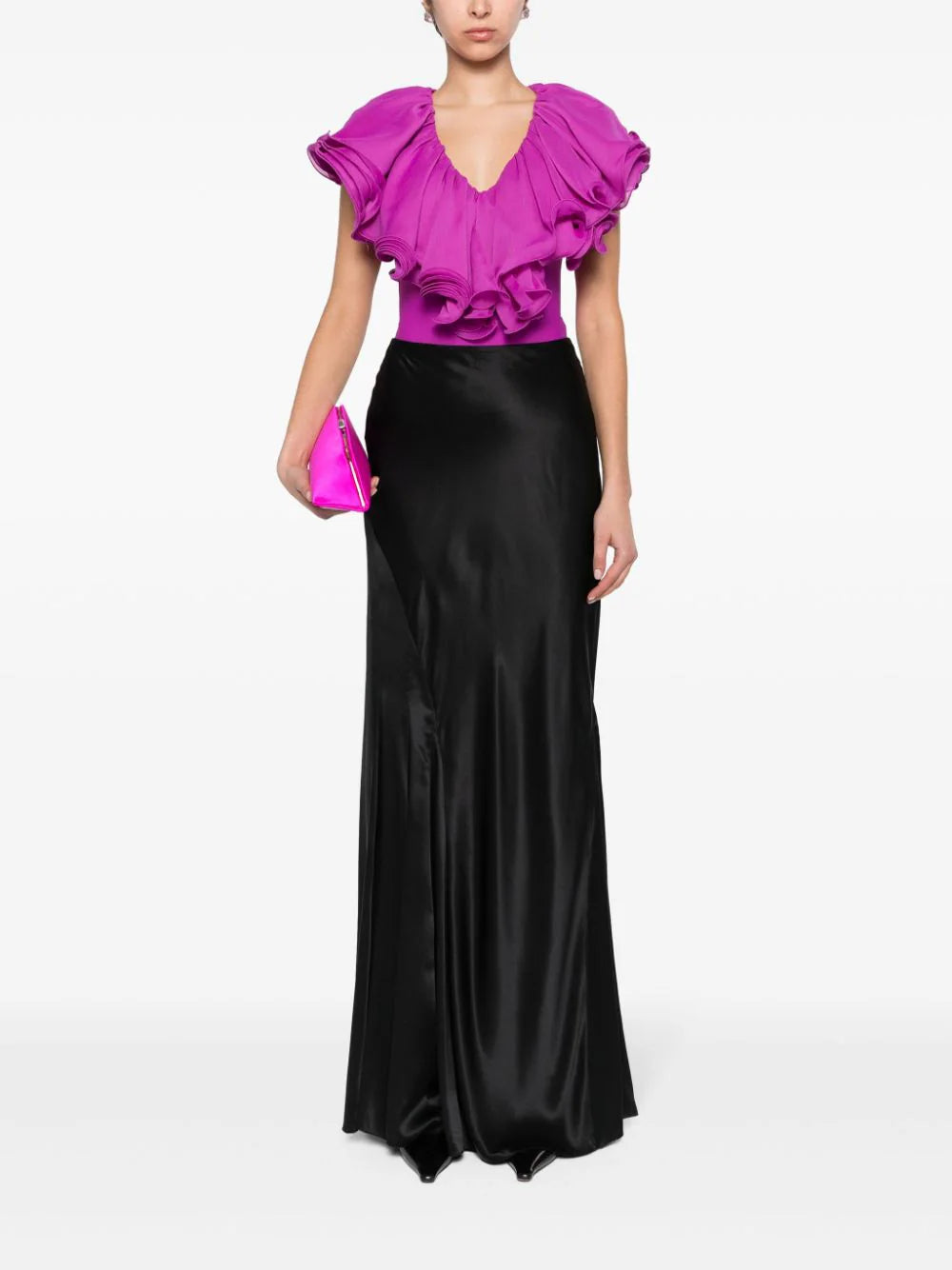 ROTATE Chiffon Ruffle Body