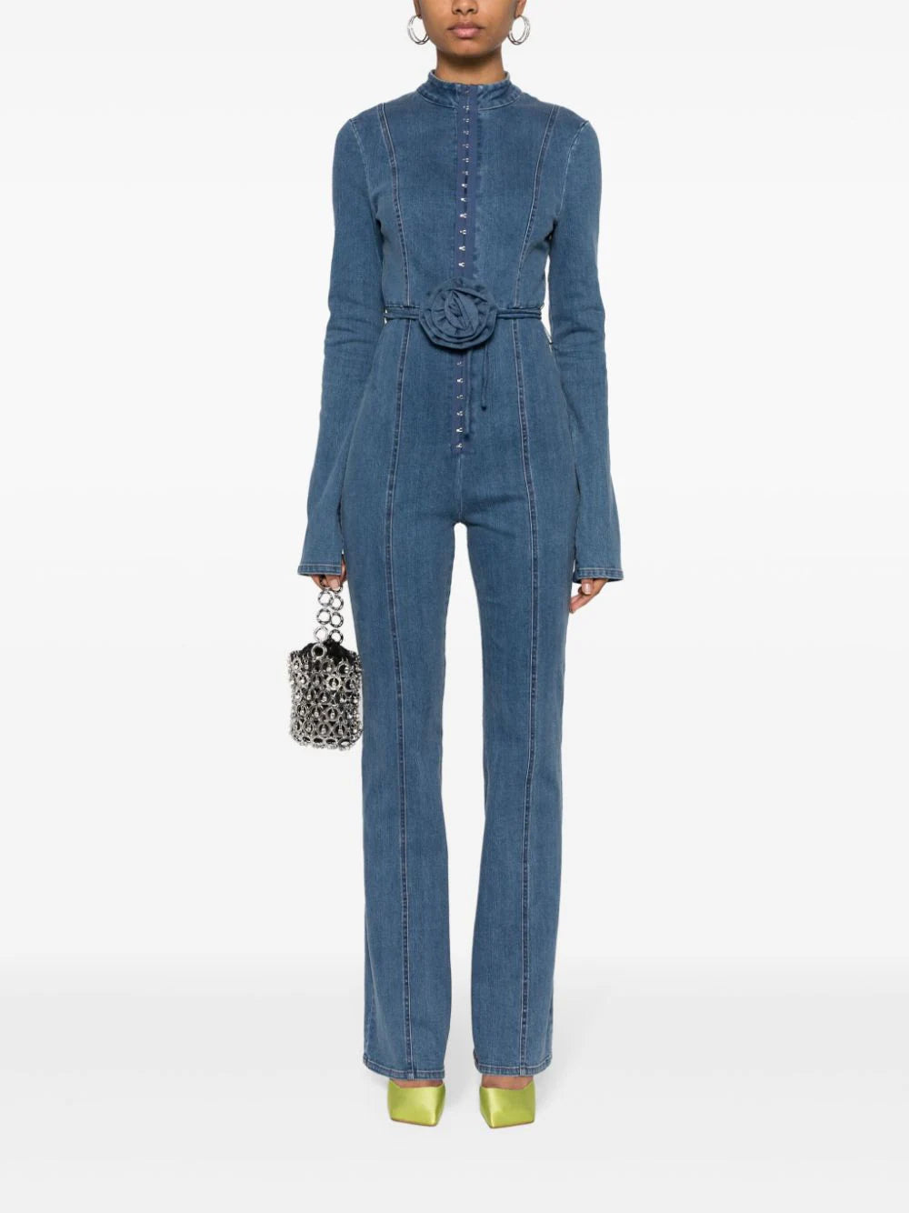 ROTATE Denim Jumpsuit