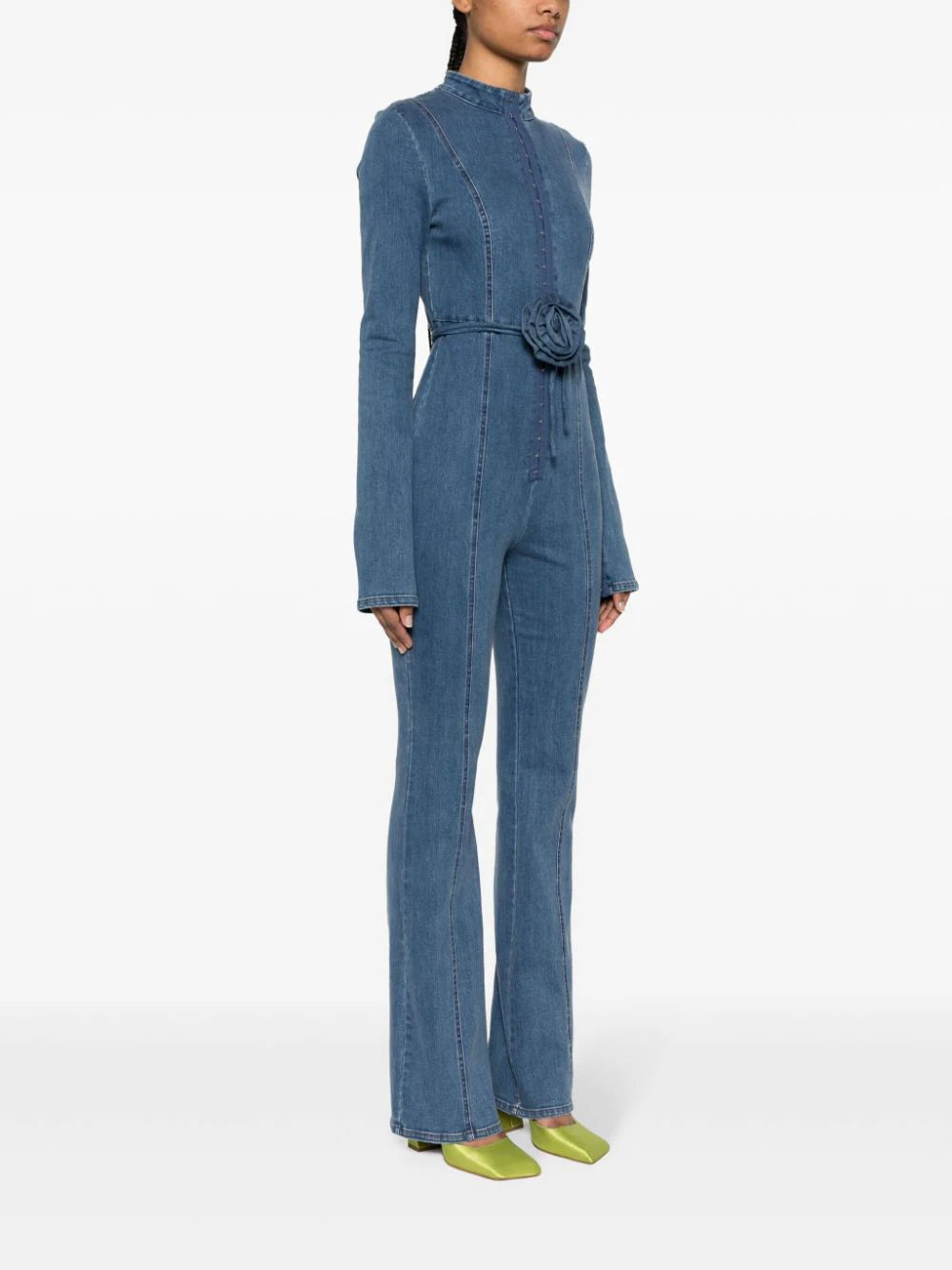 ROTATE Denim Jumpsuit