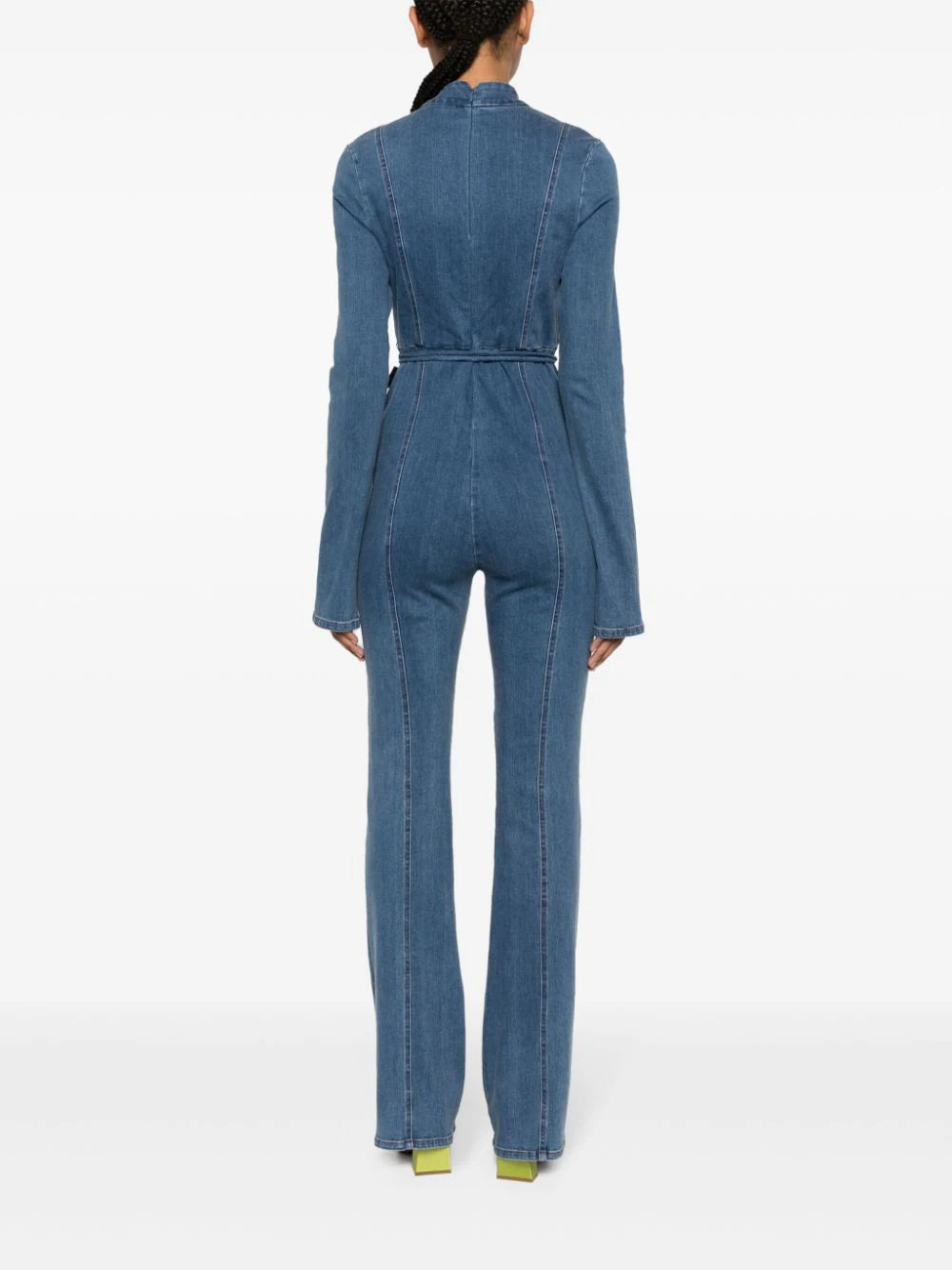 ROTATE Denim Jumpsuit
