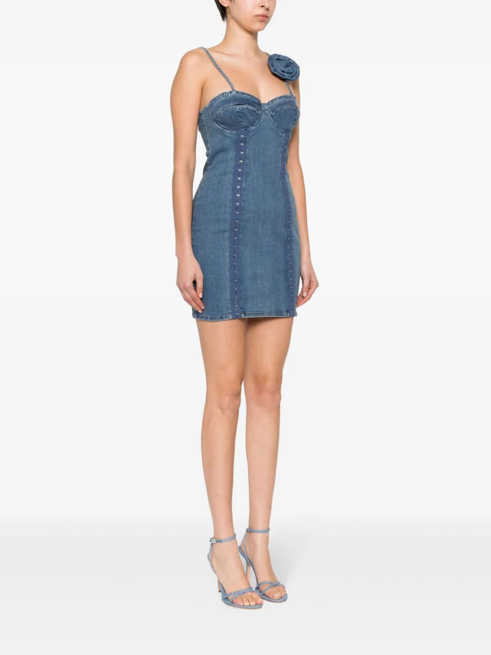 ROTATE Denim Mini Dress