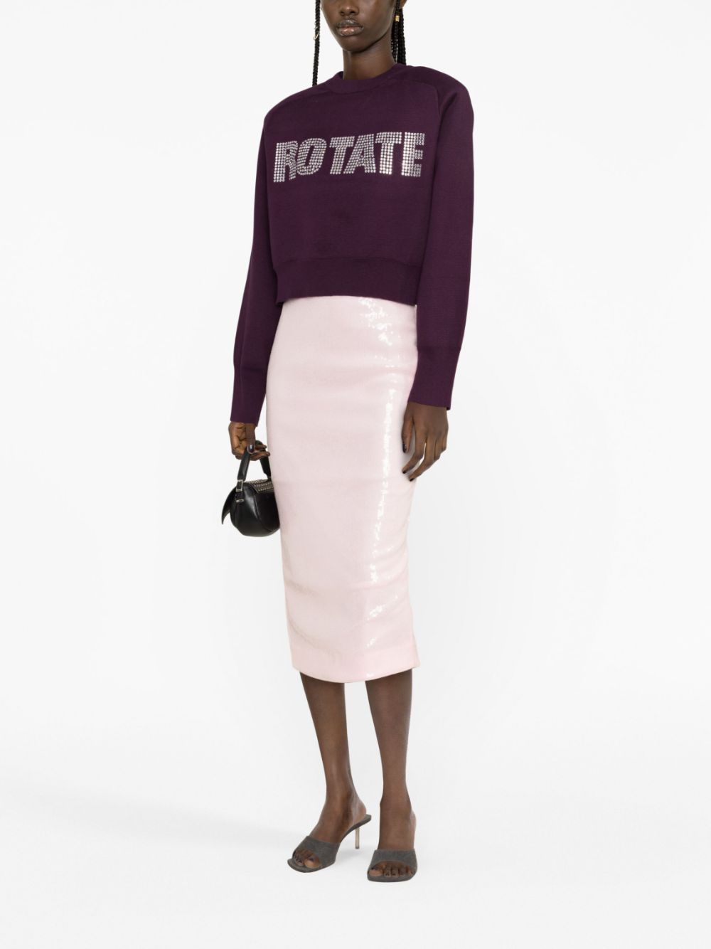 ROTATE Firm Cropped Jumper