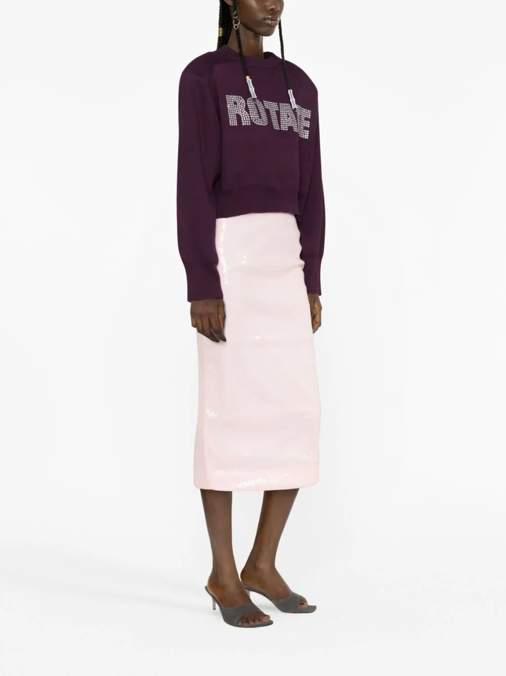 ROTATE Firm Cropped Jumper