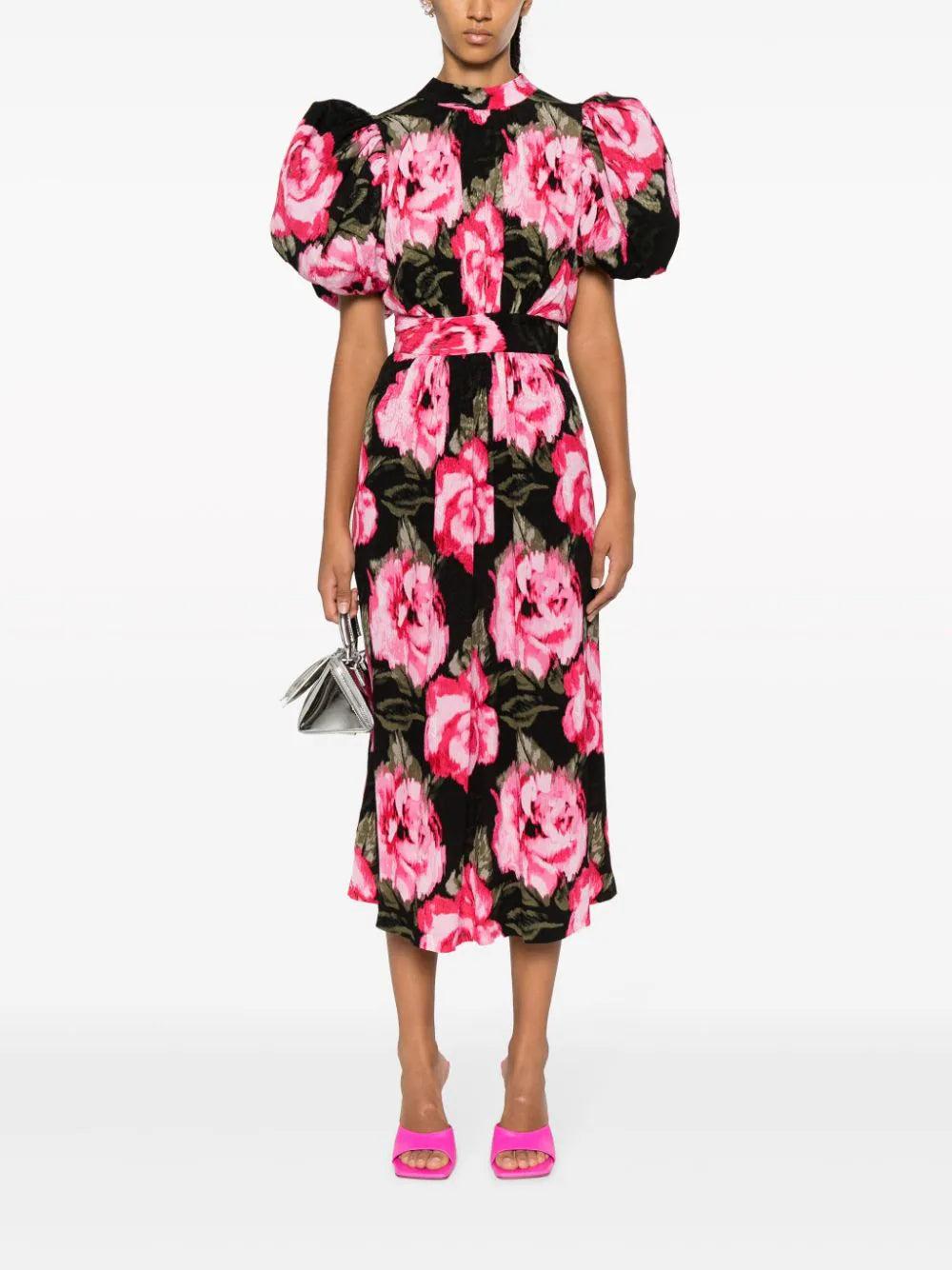 ROTATE Floral Dress