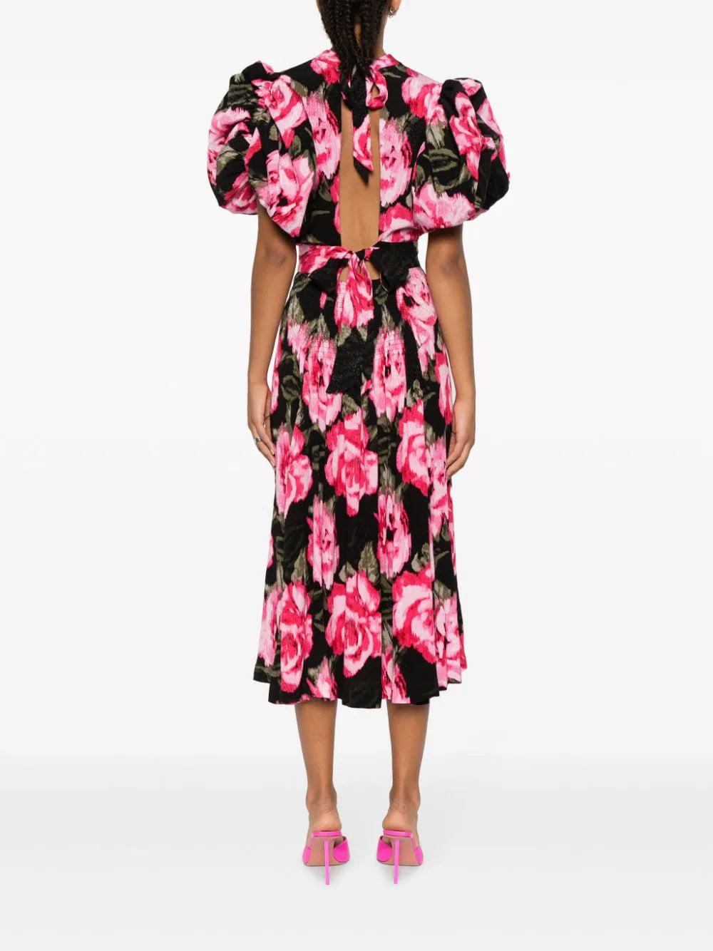 ROTATE Floral Dress