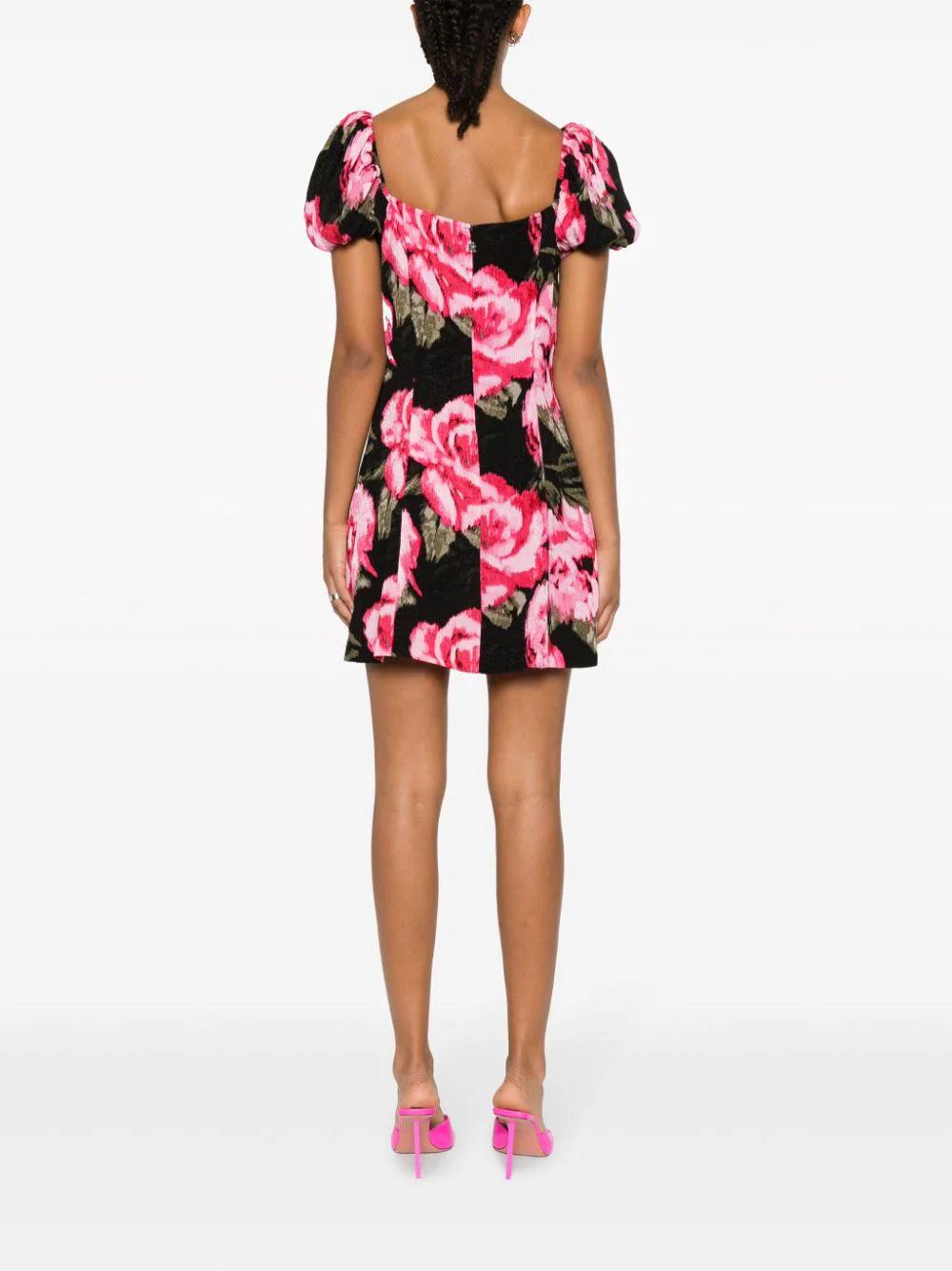 ROTATE Floral Mini Dress