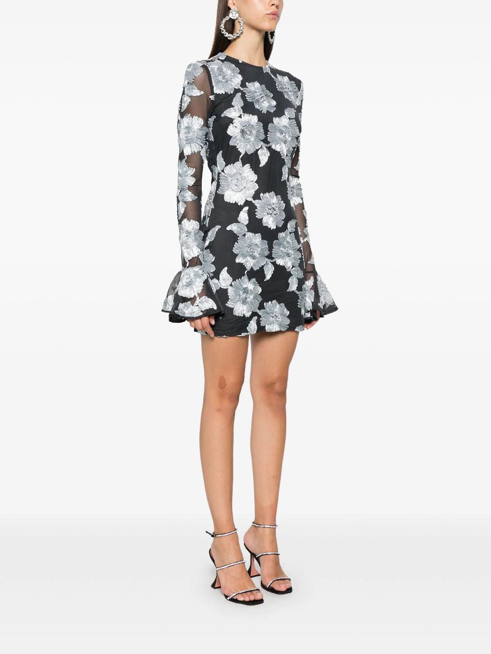 ROTATE Flower Mini Dress