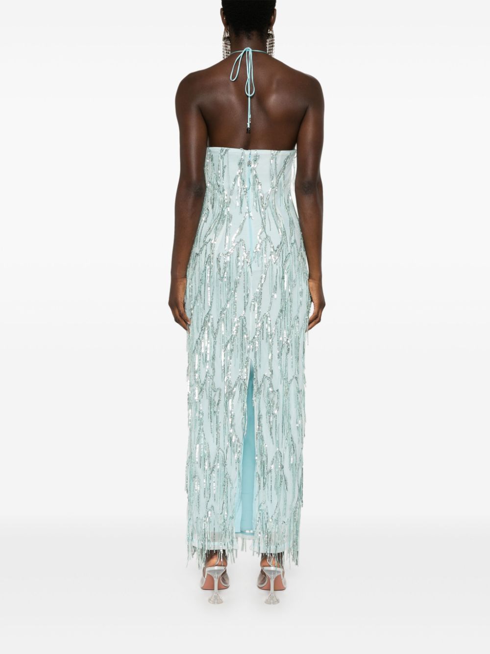 ROTATE Halterneck Maxi Dress