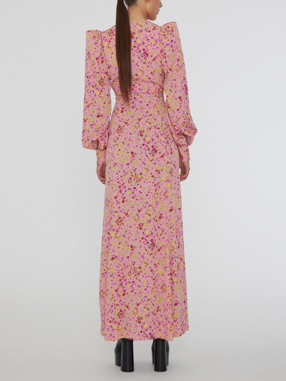 ROTATE Jacquard Maxi Dress