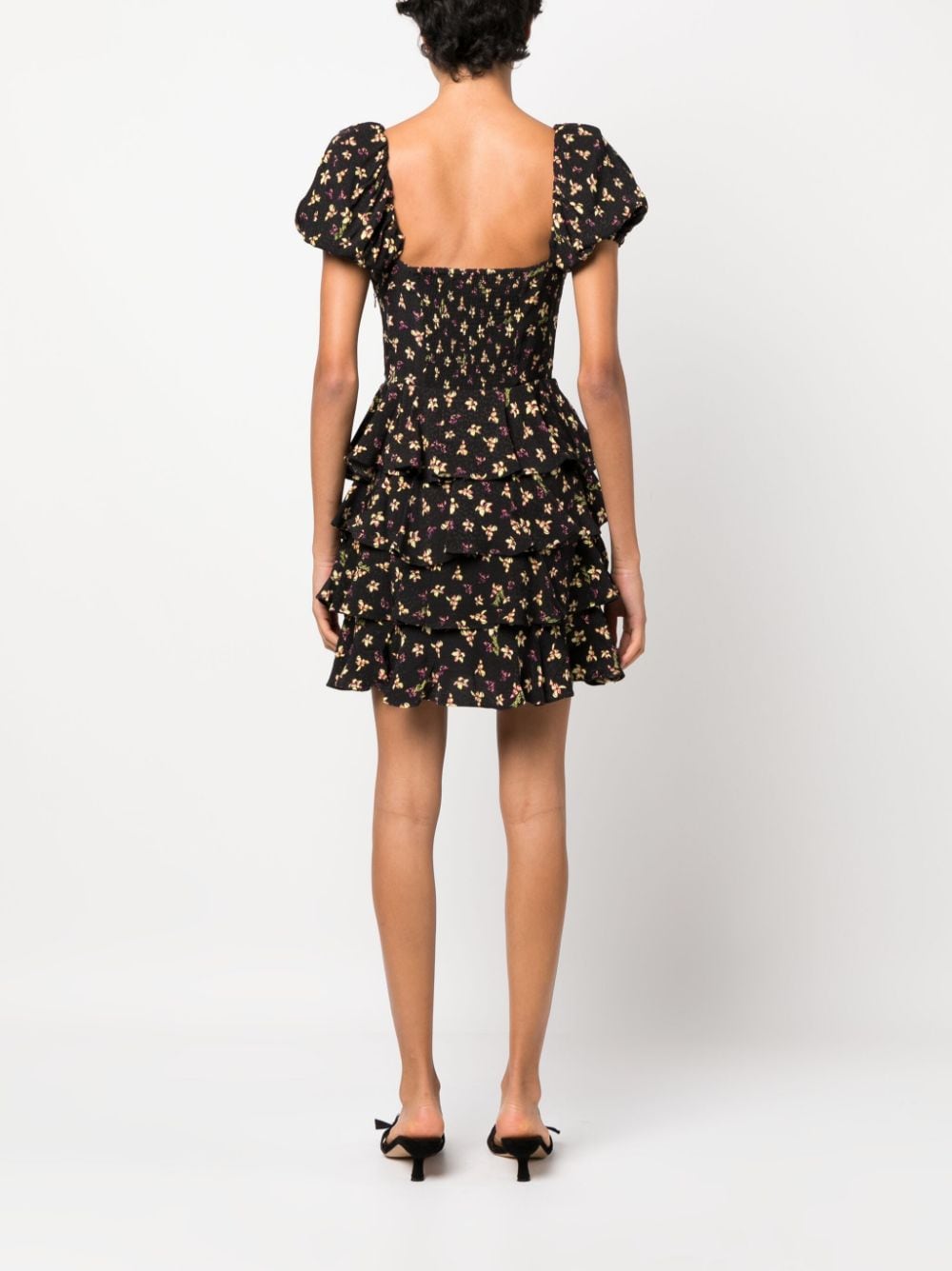 ROTATE Jacquard Mini Dress