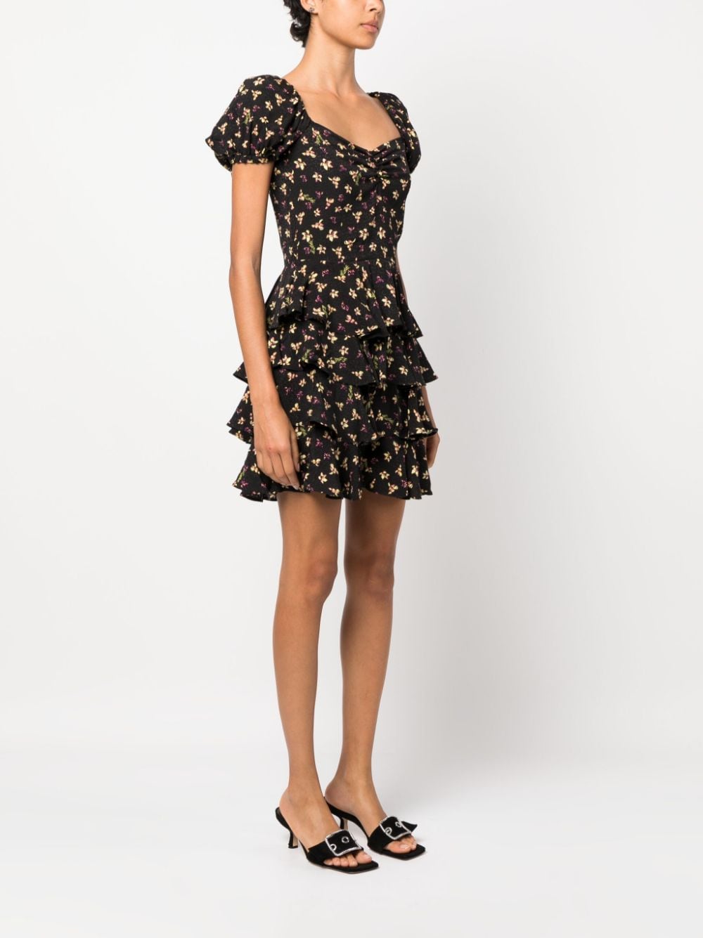 ROTATE Jacquard Mini Dress