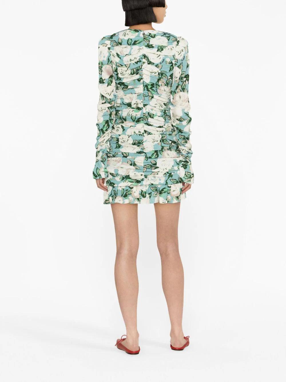 ROTATE Jacquard Mini Dress