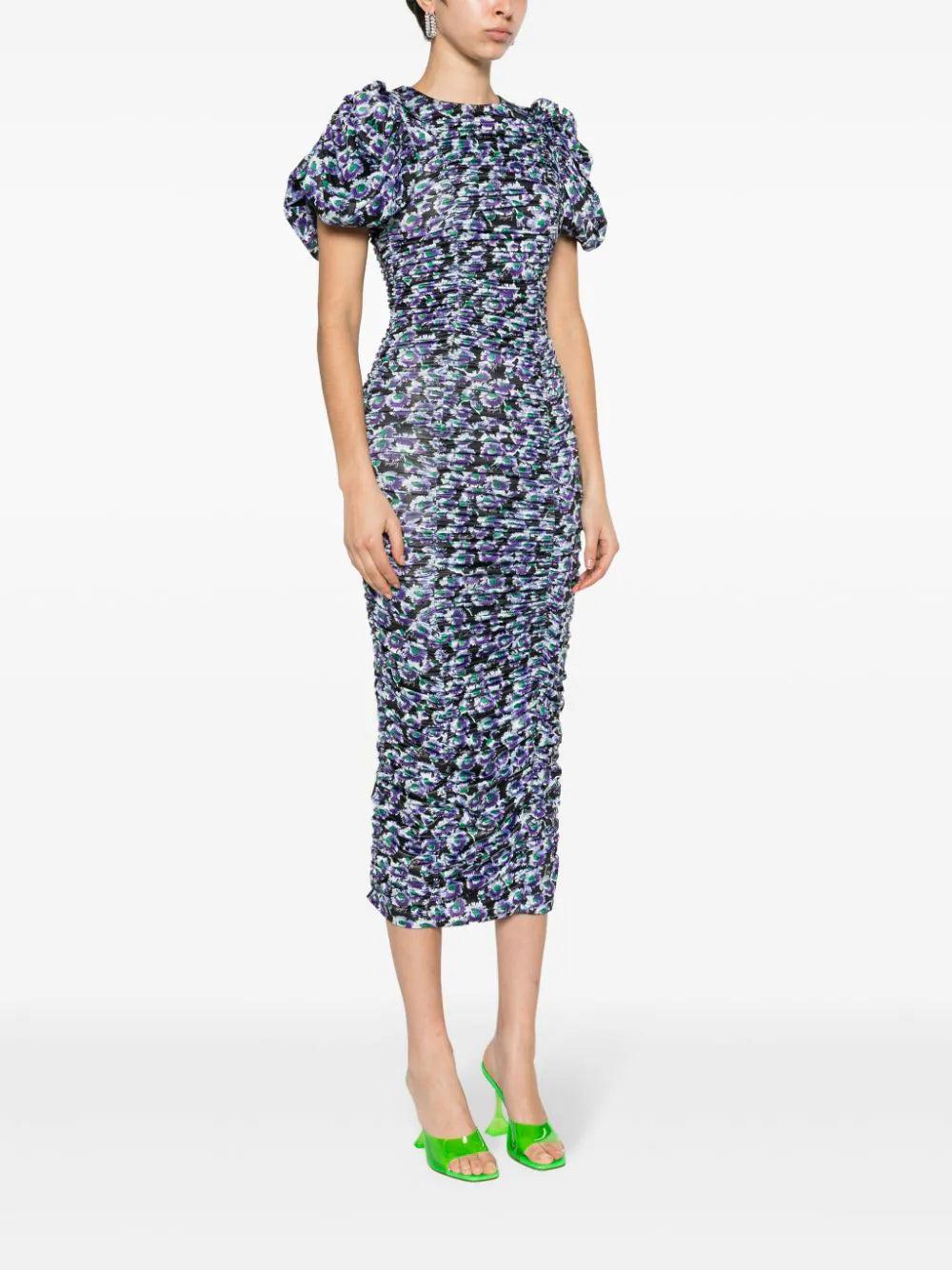 ROTATE Jersey Puffy Dress