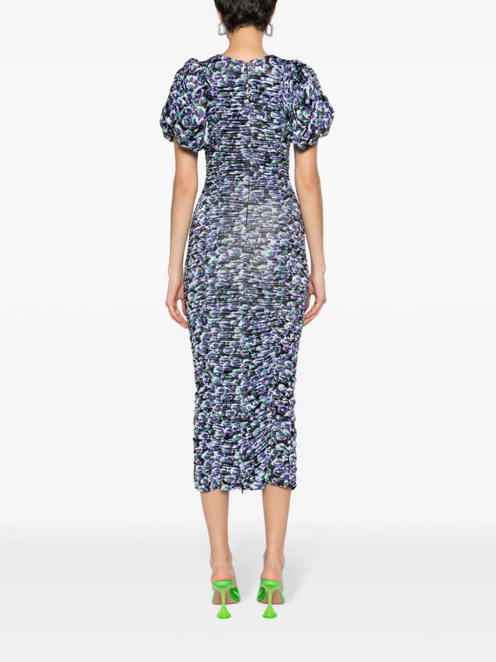 ROTATE Jersey Puffy Dress
