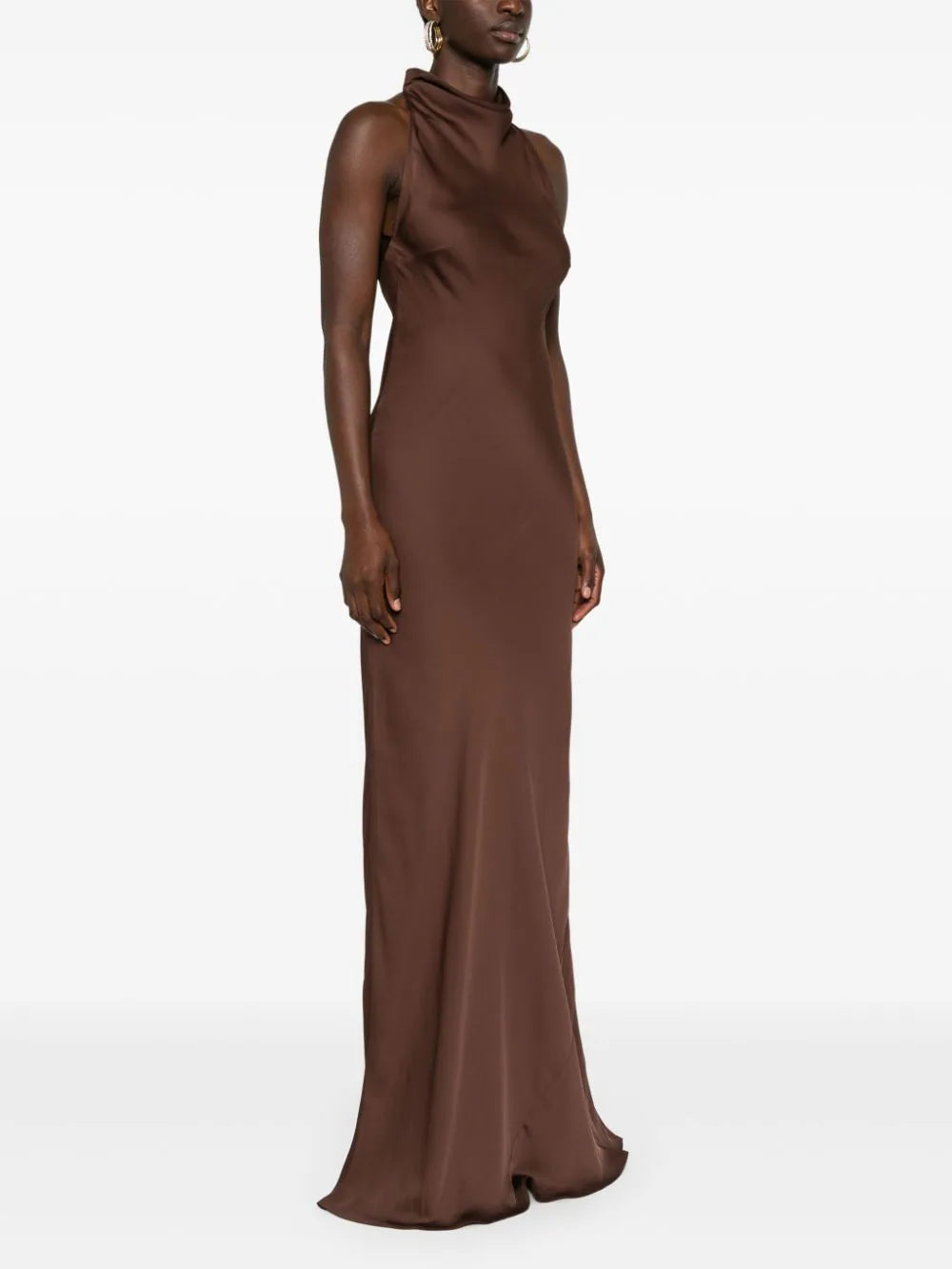 ROTATE Lace Maxi Dress