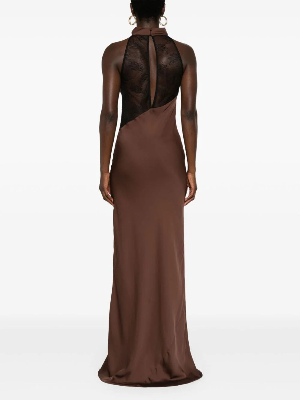 ROTATE Lace Maxi Dress
