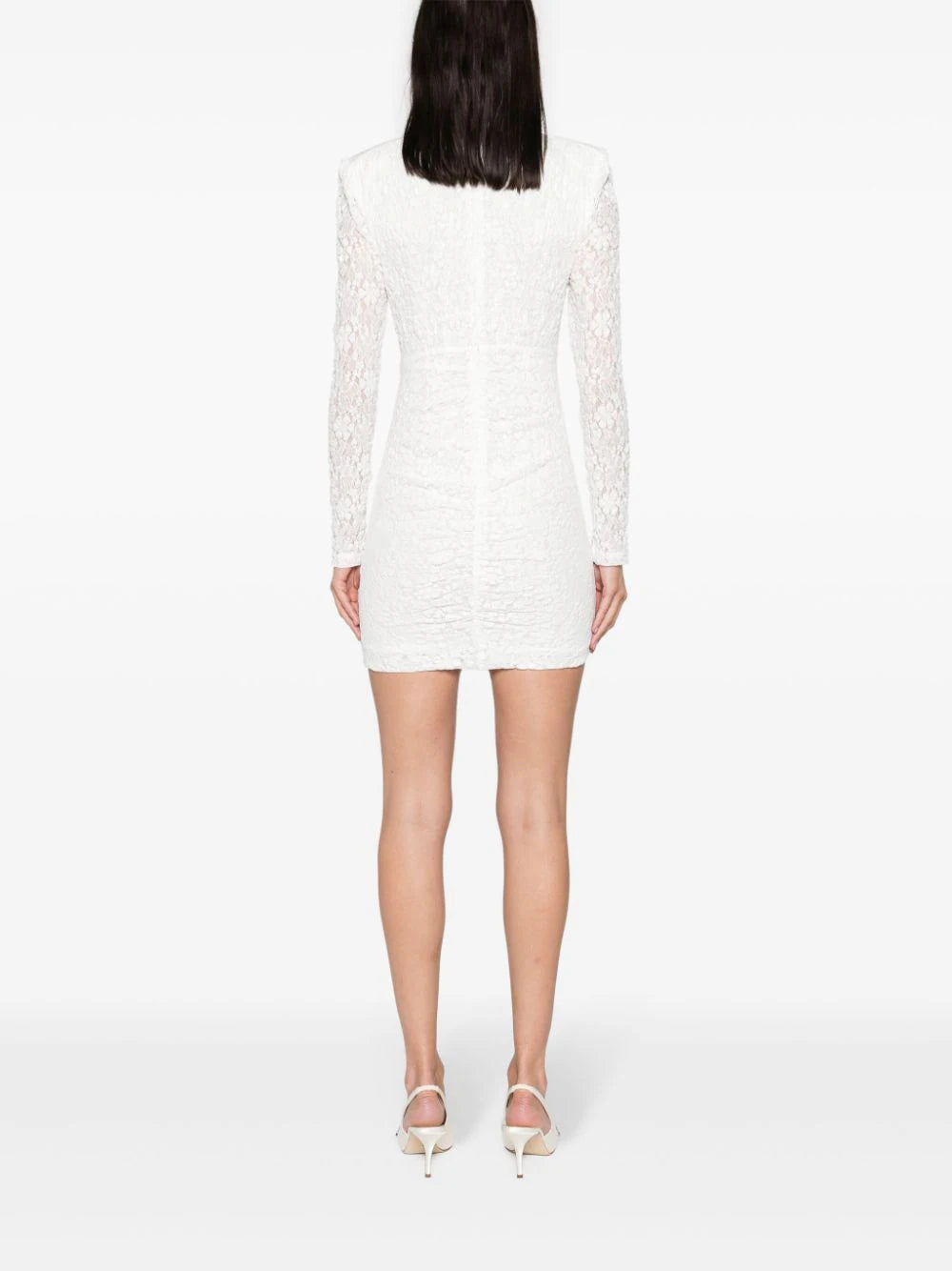 ROTATE Lace Mini Dress