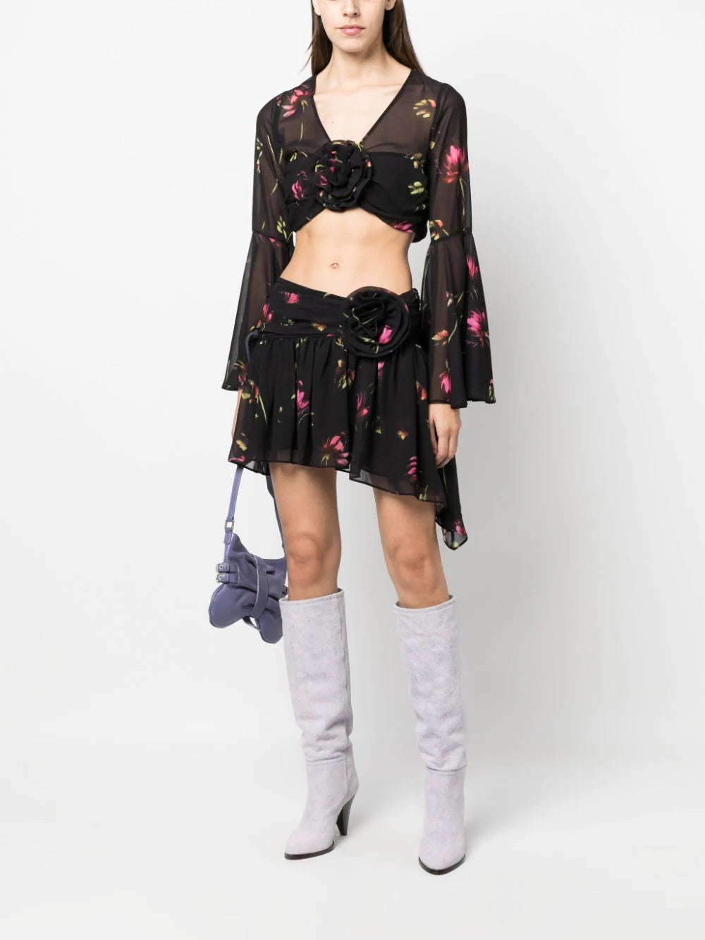 ROTATE Light Asymmetric Skirt