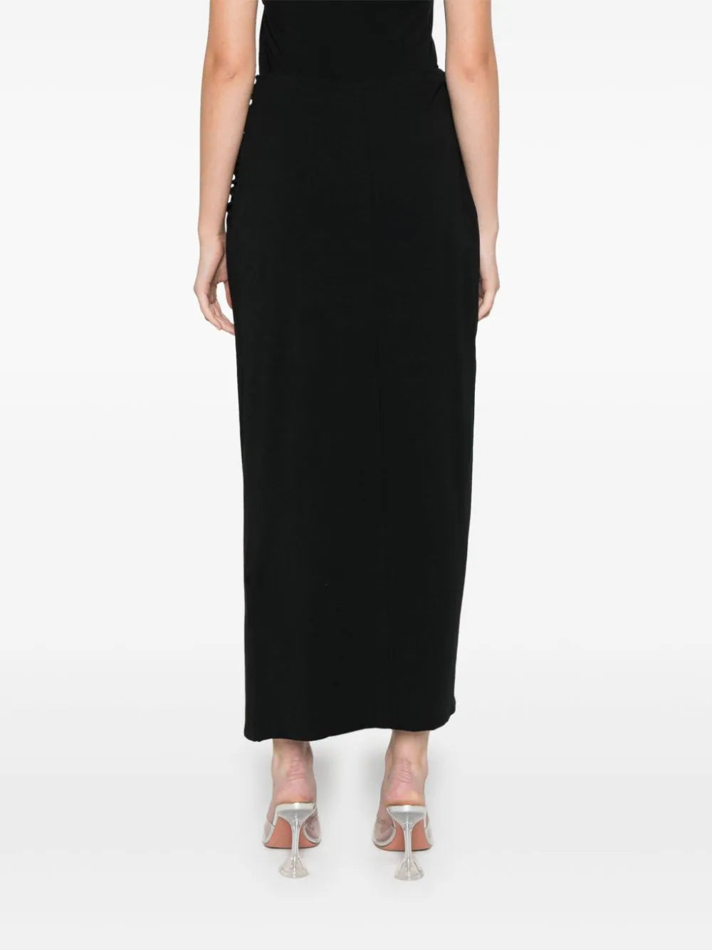 ROTATE Long Skirt With Twisted Detail