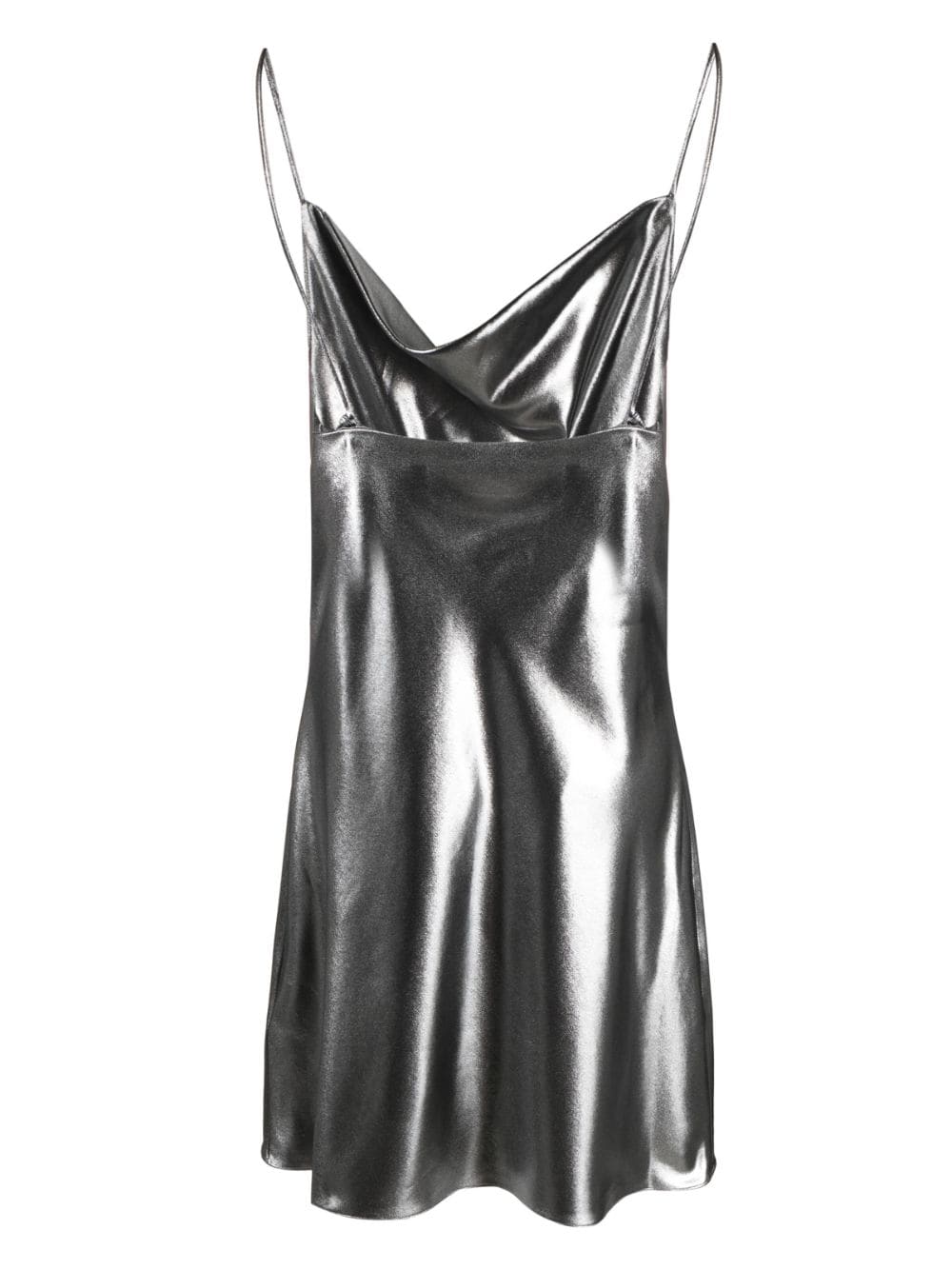 ROTATE Metallic Mini Dress