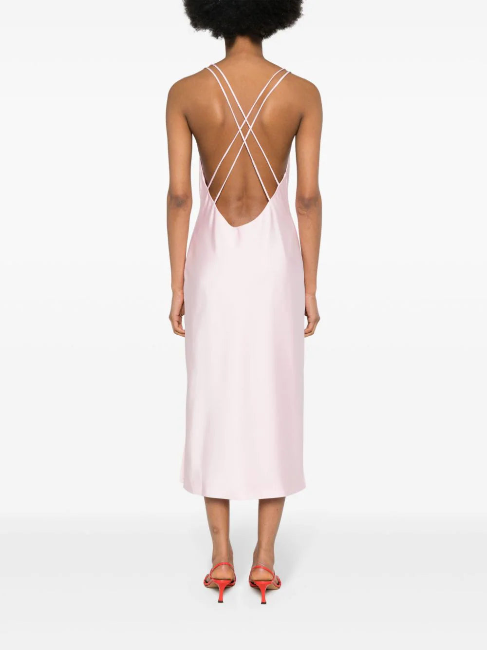 ROTATE Midi Slip Dress